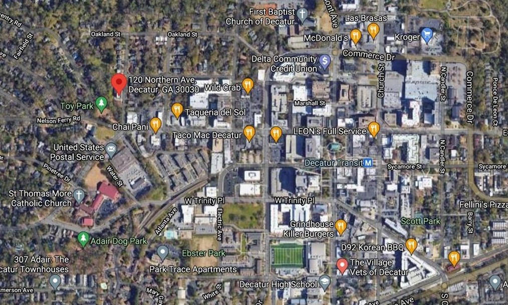 120 Northern Ave, Decatur GA 30030-2408 exterior