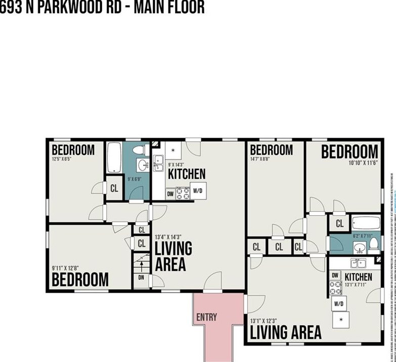 693 Parkwood Rd, Decatur GA  30030-5021 exterior