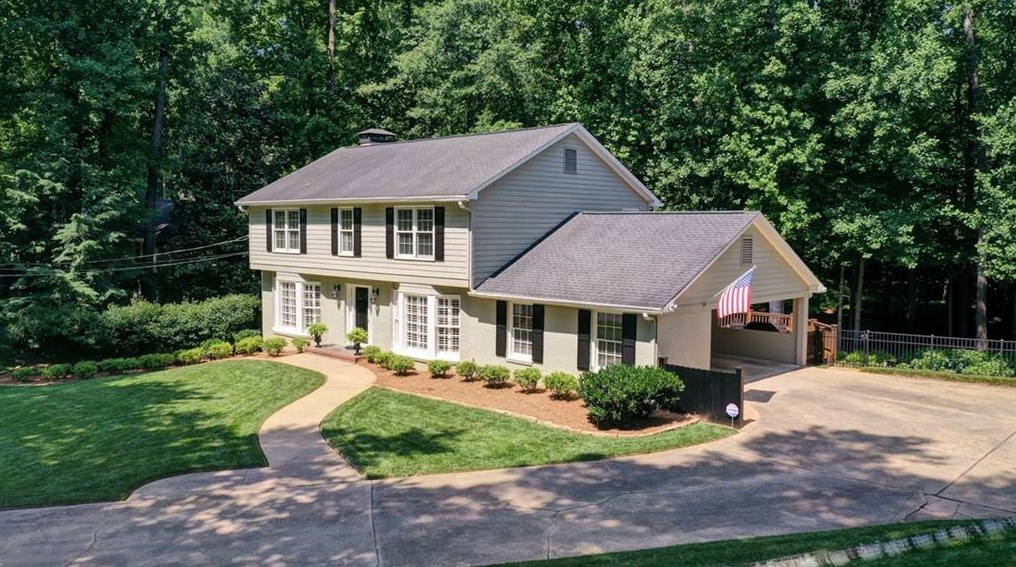 6358 Mountain Brook Way, Atlanta GA  30328-3612 exterior