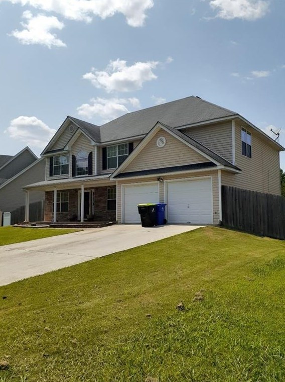 4021 Castle Way, Fairburn GA  30213-4711 exterior