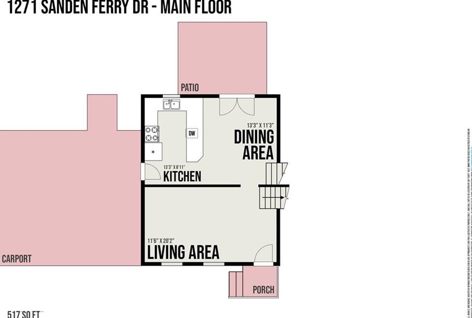 1271 Sanden Ferry Dr, Decatur GA  30033-3345 exterior