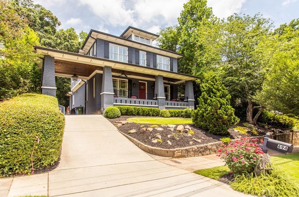 694 Yorkshire Rd, Atlanta GA  30306-3251 exterior