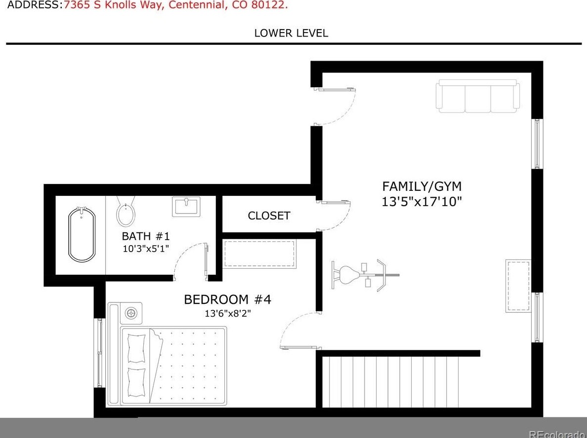 7365 Knolls Way, Littleton CO 80122-1750 exterior