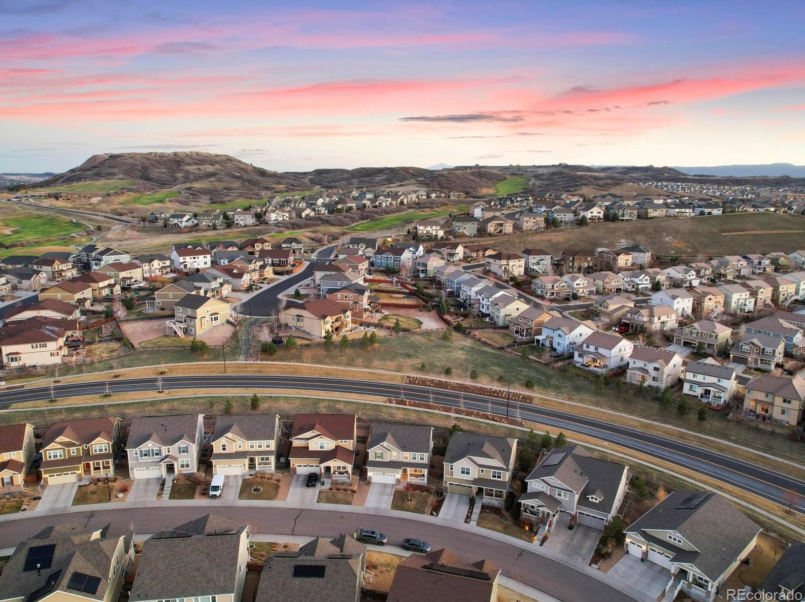 2584 Ambience Ln, Castle Rock CO  80109-3753 exterior