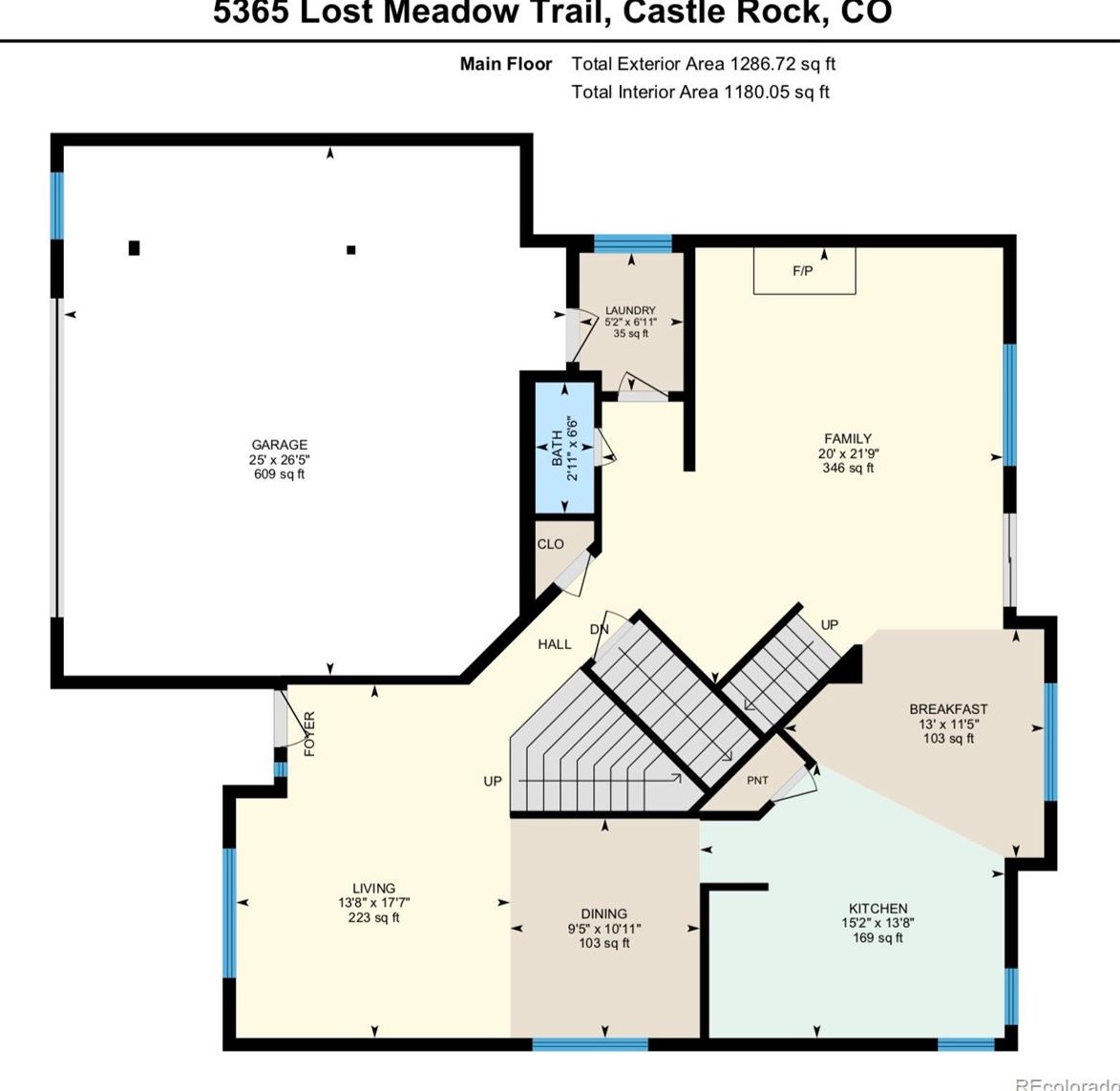 5365 Lost Mdw Trl, Castle Rock CO 80104-5233 exterior