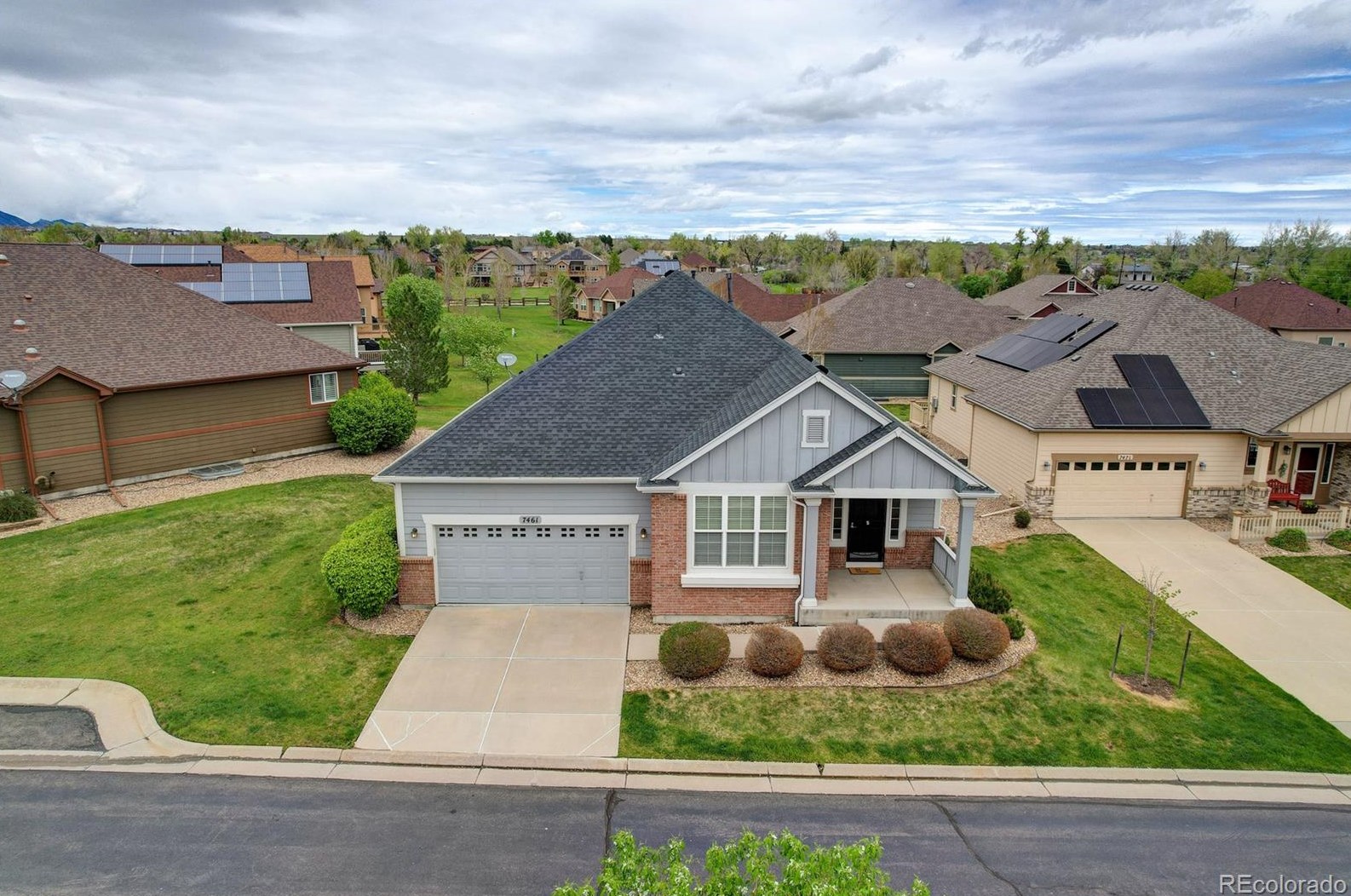 7461 Isabell Cir, Arvada CO  80007-7814 exterior