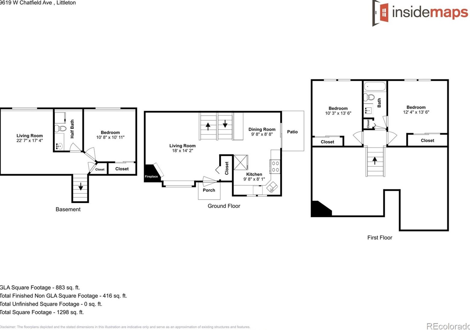 9619 Chatfield Ave, Littleton CO 80128-5094 exterior