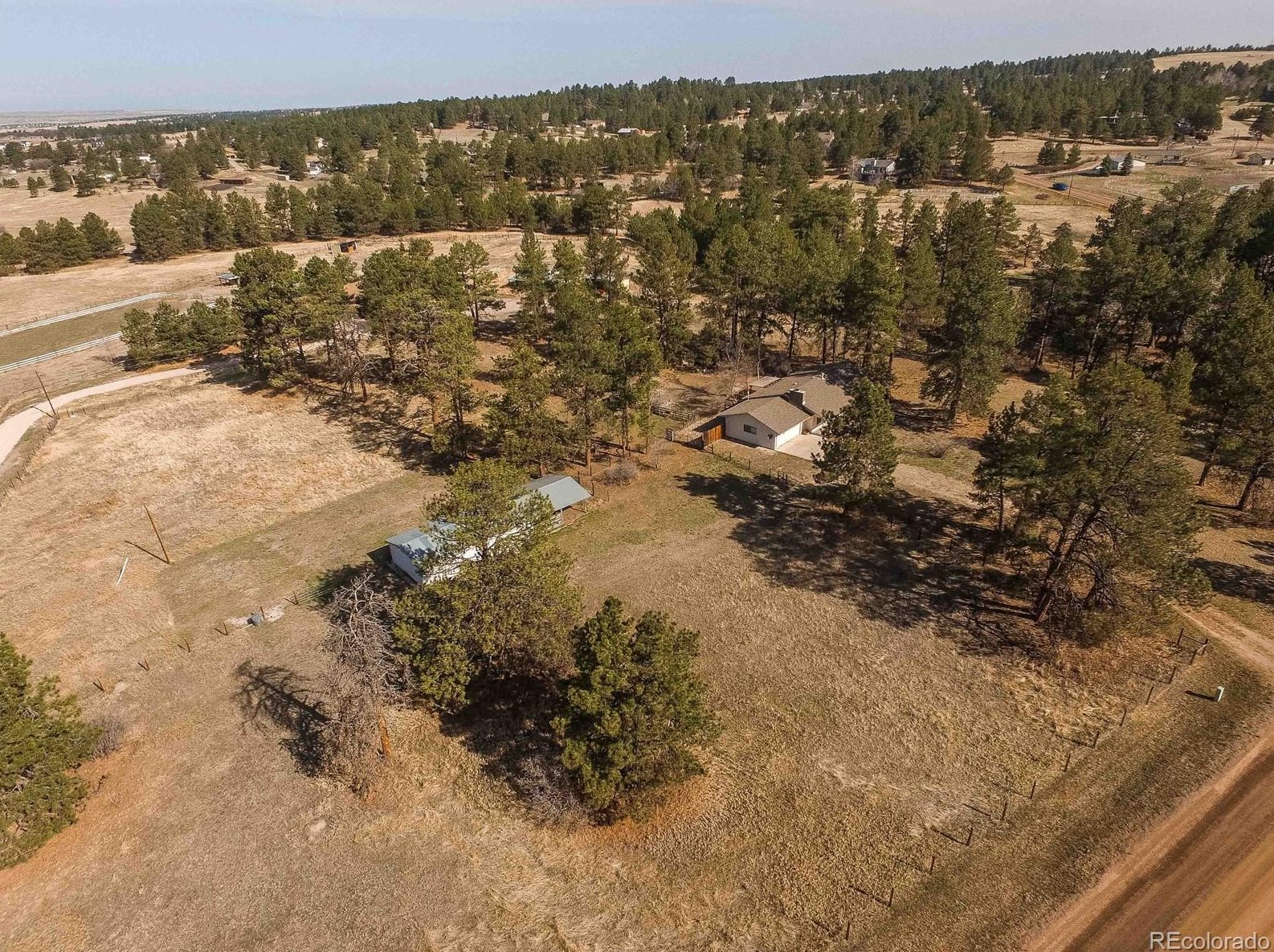 2713 Ponderosa Rd, Franktown CO 80116-9331 exterior