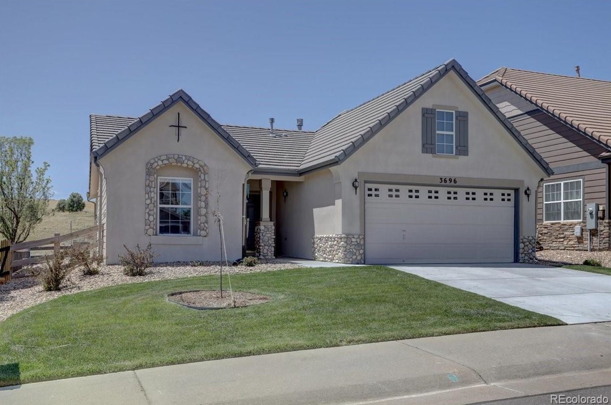 3696 Wonder Dr, Castle Rock CO 80109-4546 exterior