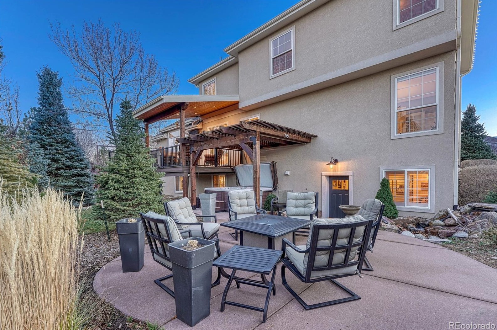 555 Leicester Ln, Castle Rock CO 80108-3475 exterior