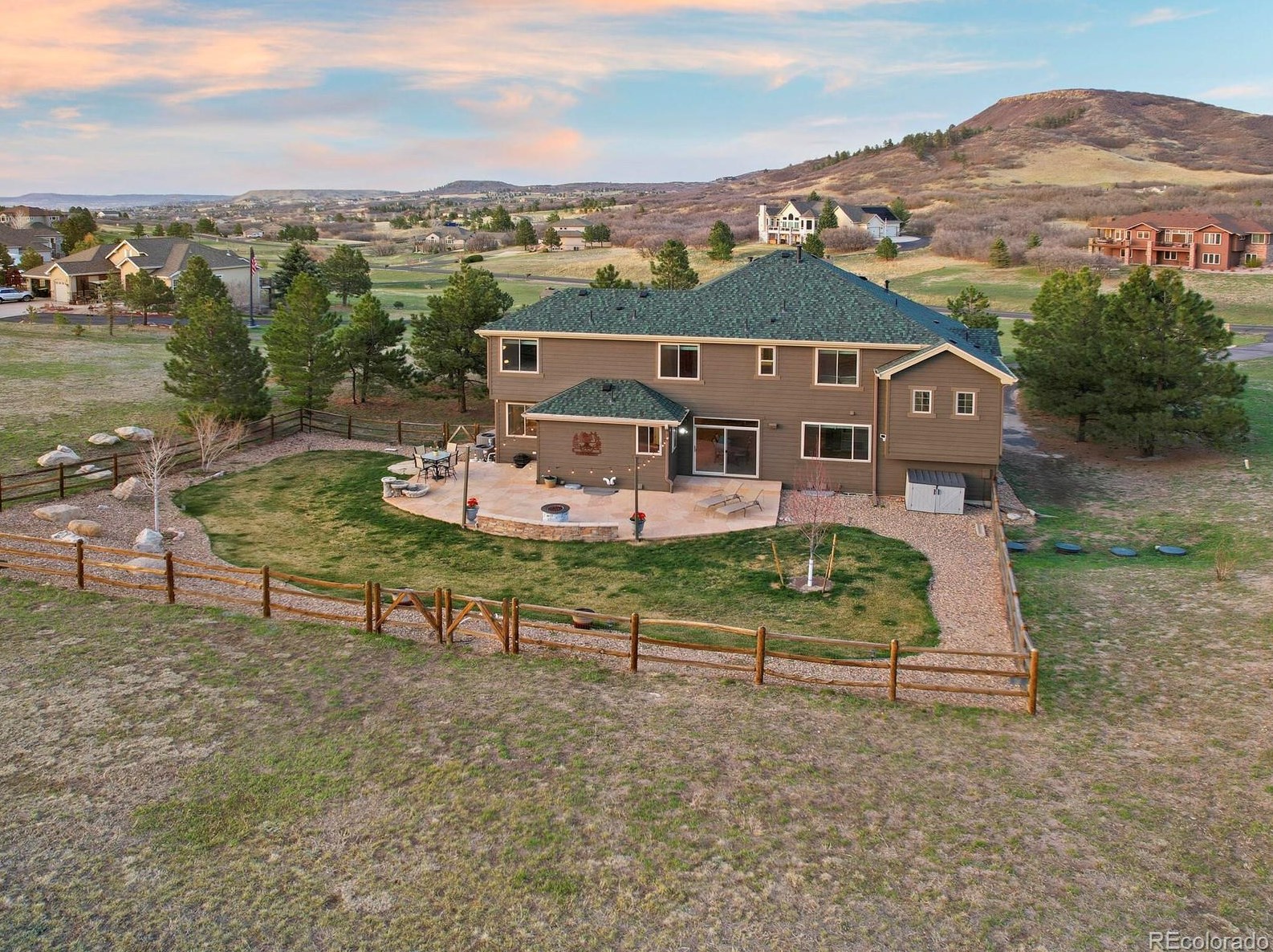 4587 High Spg Rd, Castle Rock CO 80104-7718 exterior