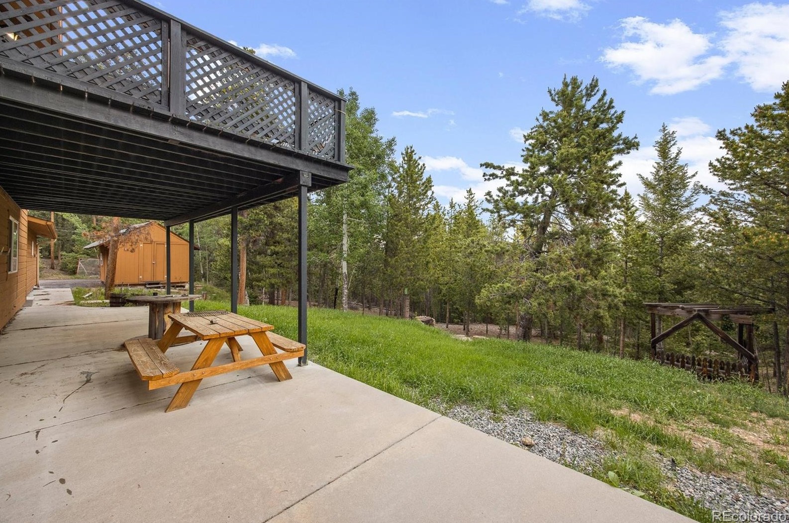 9690 Warhawk Rd, Conifer CO  80433-9323 exterior