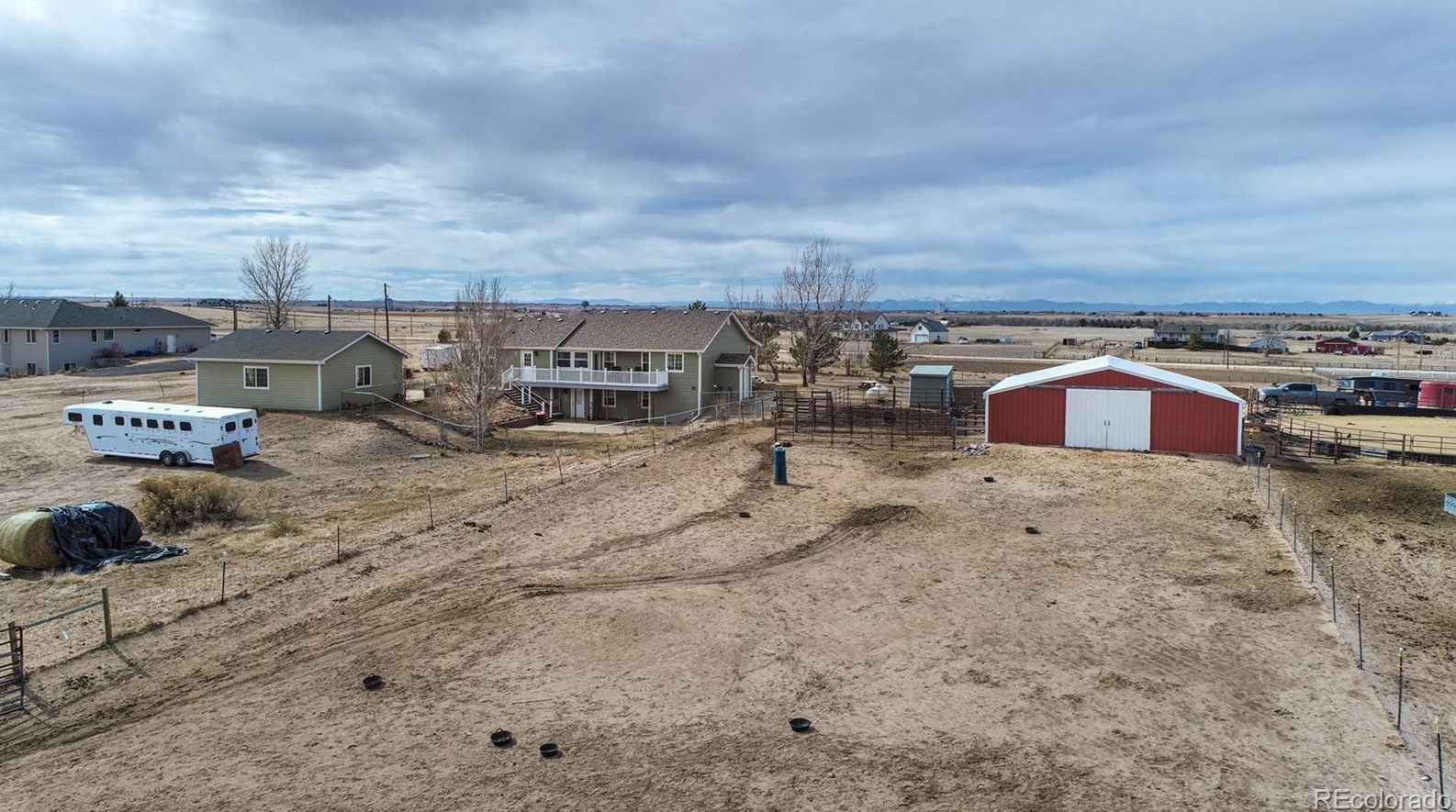 3460 Vanderhoof St, Bennett CO 80102-8933 exterior