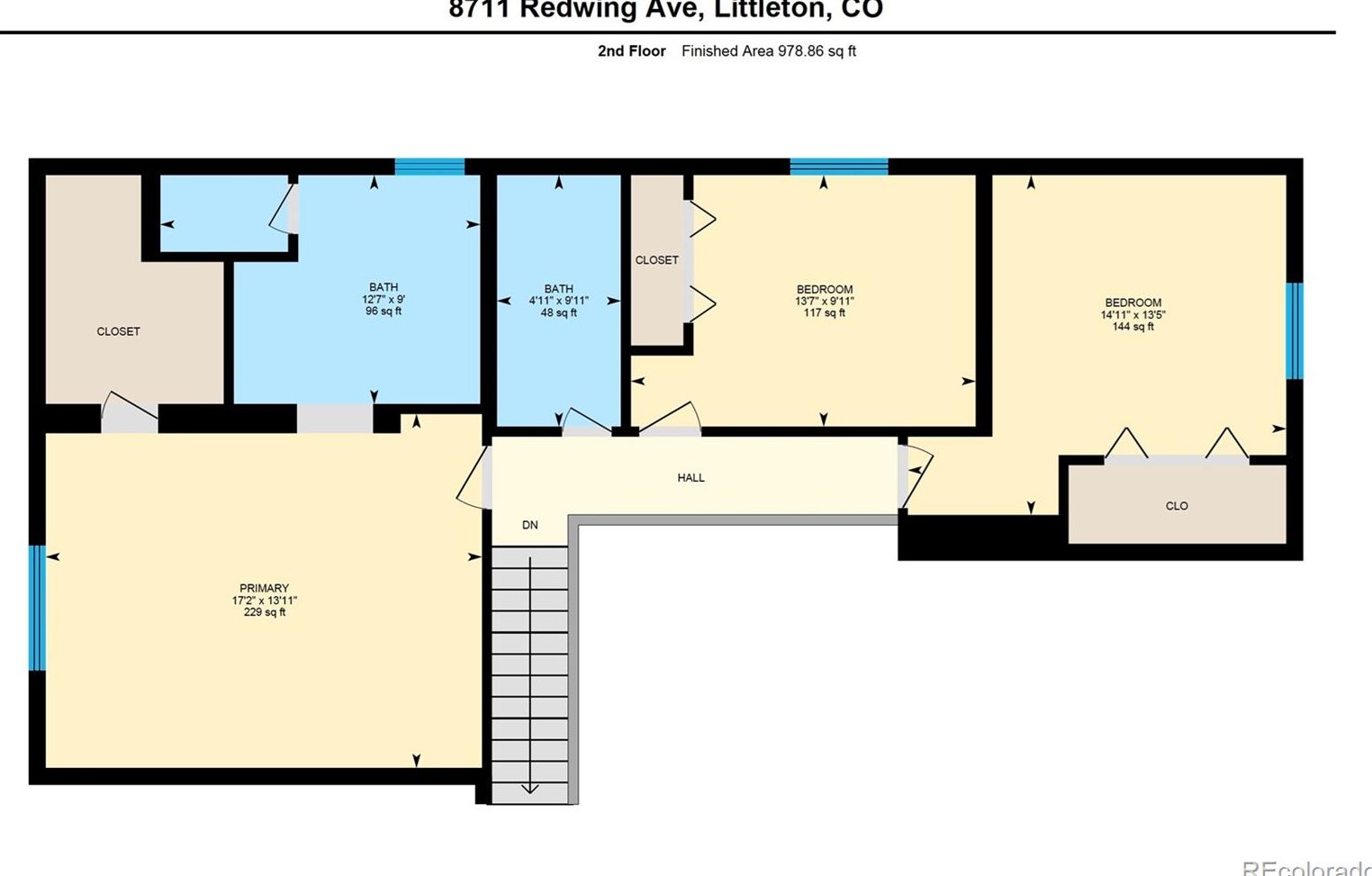 8711 Redwing Ave, Littleton CO  80126-5248 exterior