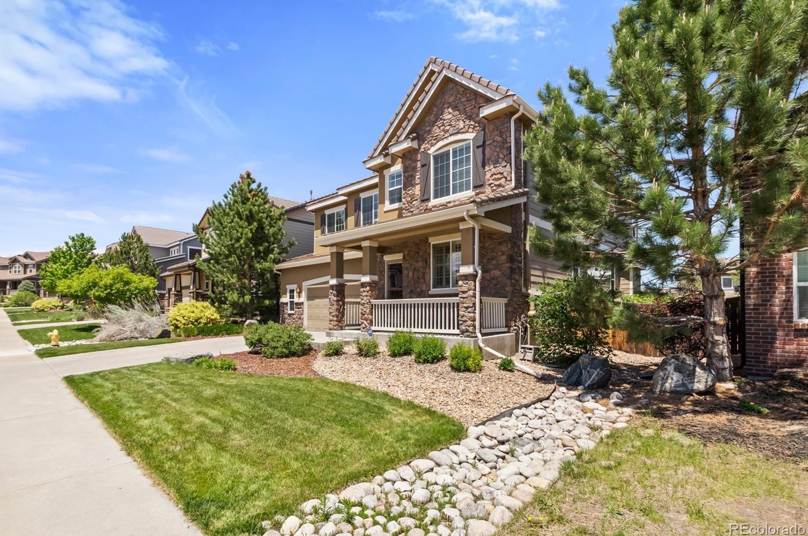 8081 Sabino Ln, Castle Rock CO  80108-9503 exterior