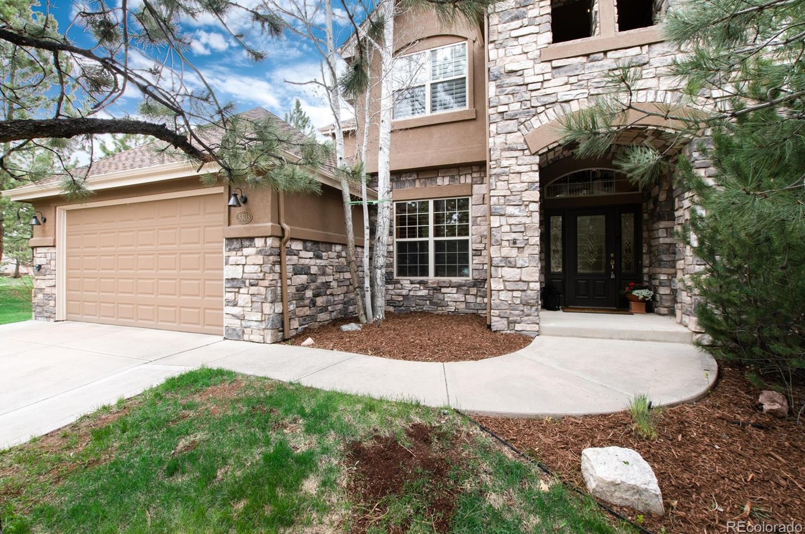 3303 Country Club Pkwy, Castle Rock CO  80108-9097 exterior