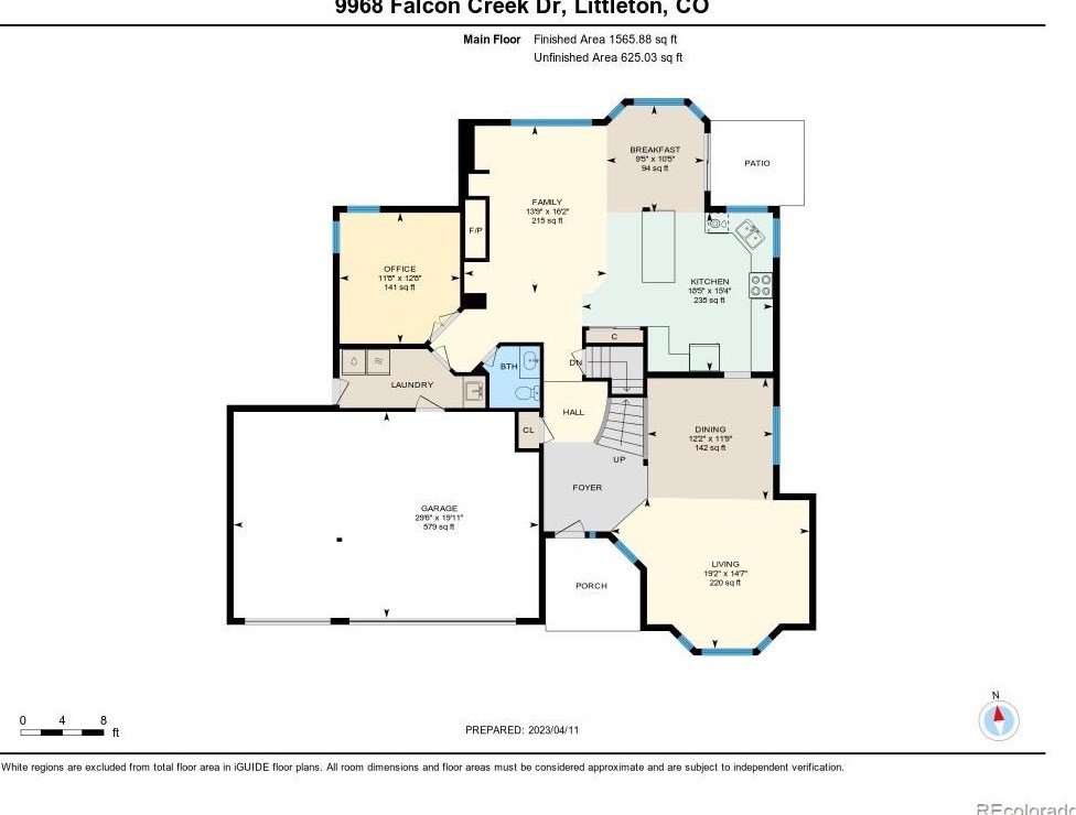 9968 Falcon Crk Dr, Littleton CO 80130-3802 exterior