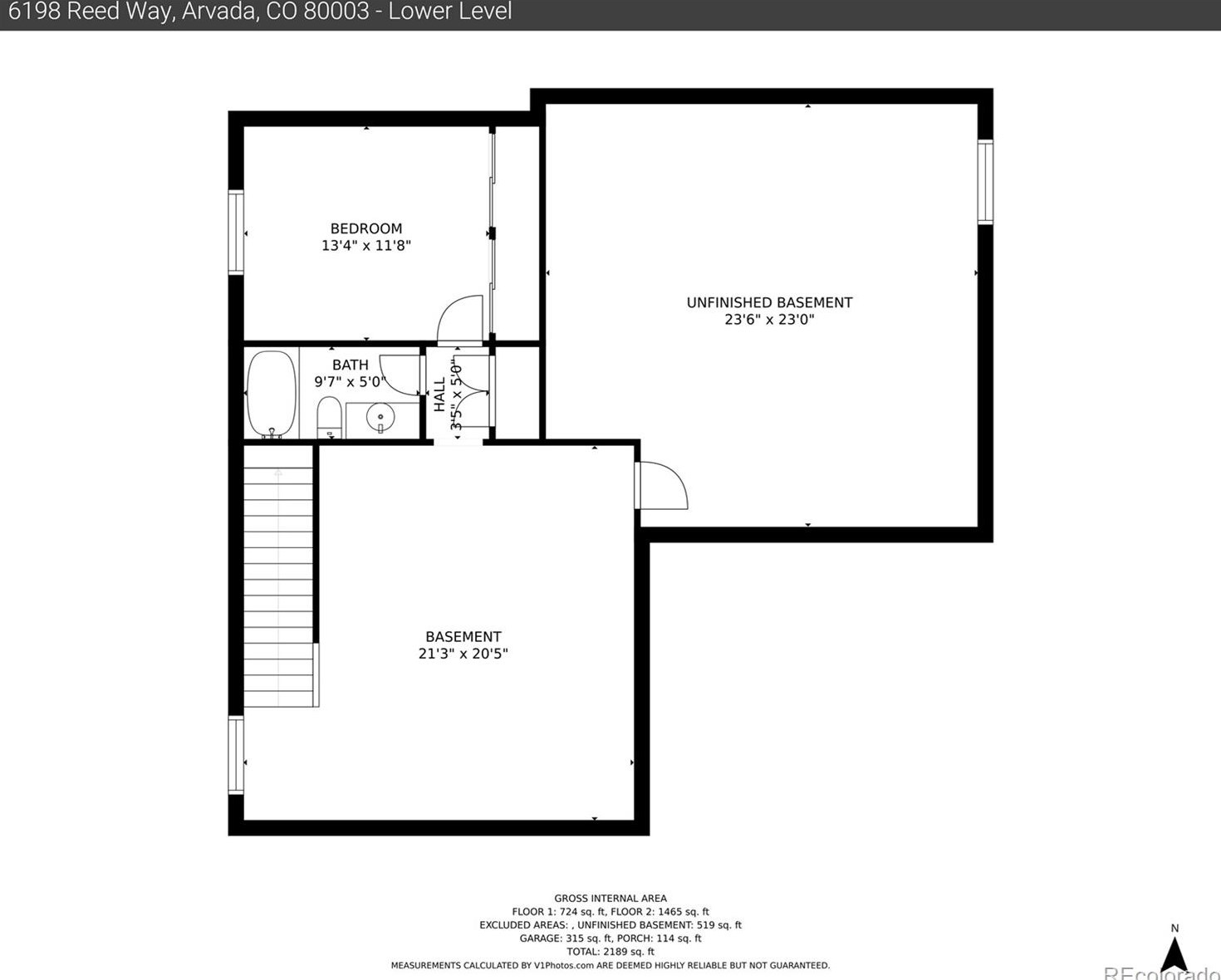 6198 Reed Way, Arvada CO  80003-5348 exterior