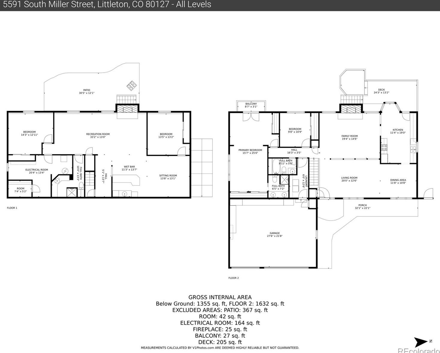 5591 Miller St, Littleton CO 80127-1818 exterior