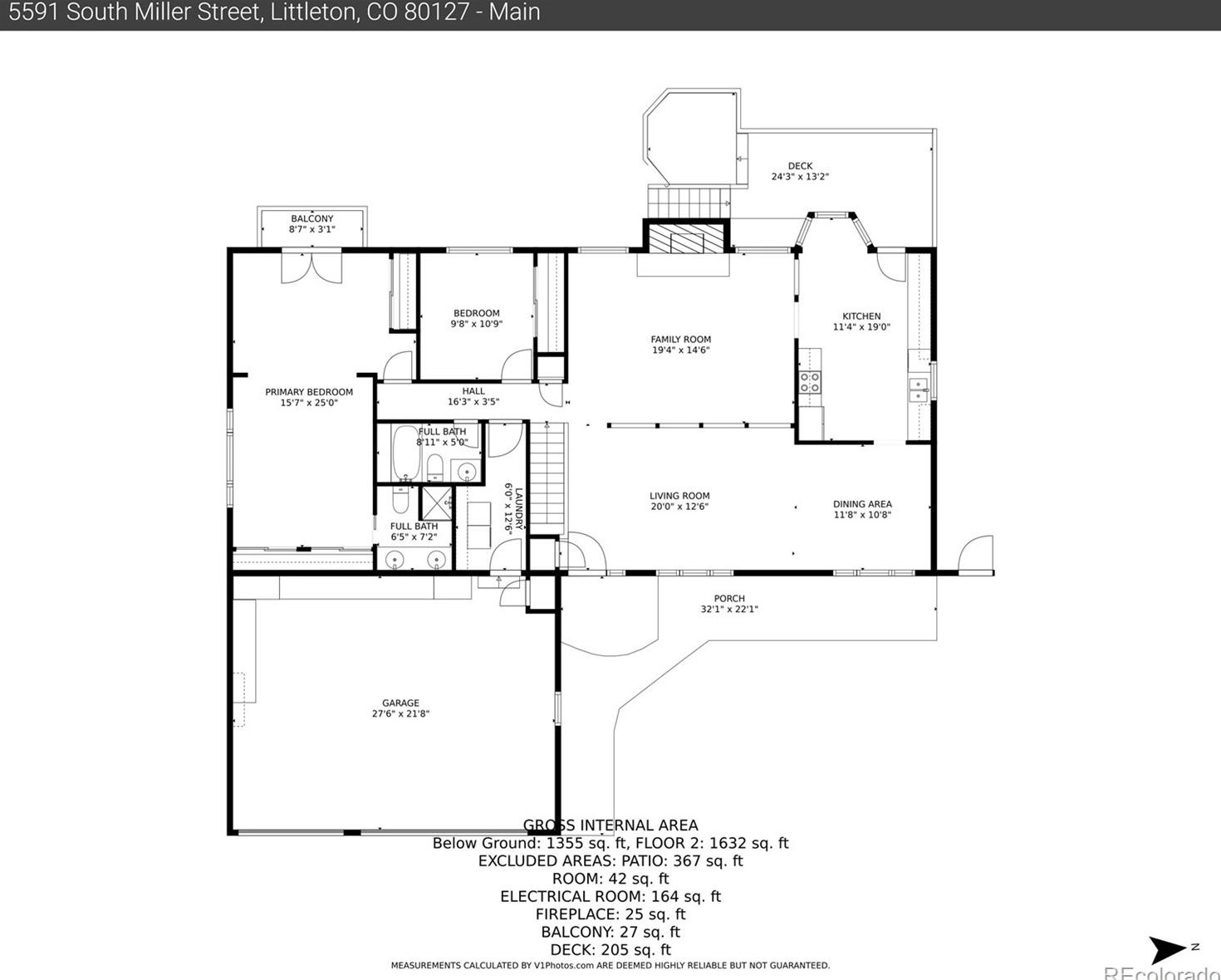 5591 Miller St, Littleton CO 80127-1818 exterior