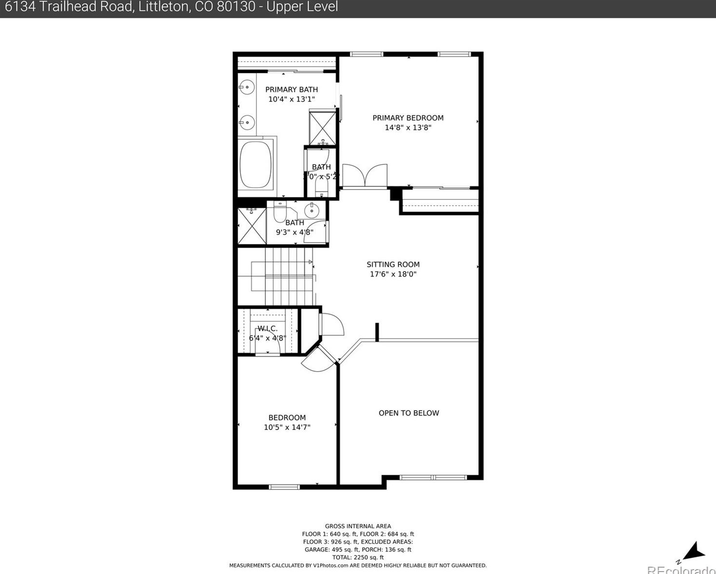 6134 Trailhead Rd, Littleton CO  80130-5329 exterior