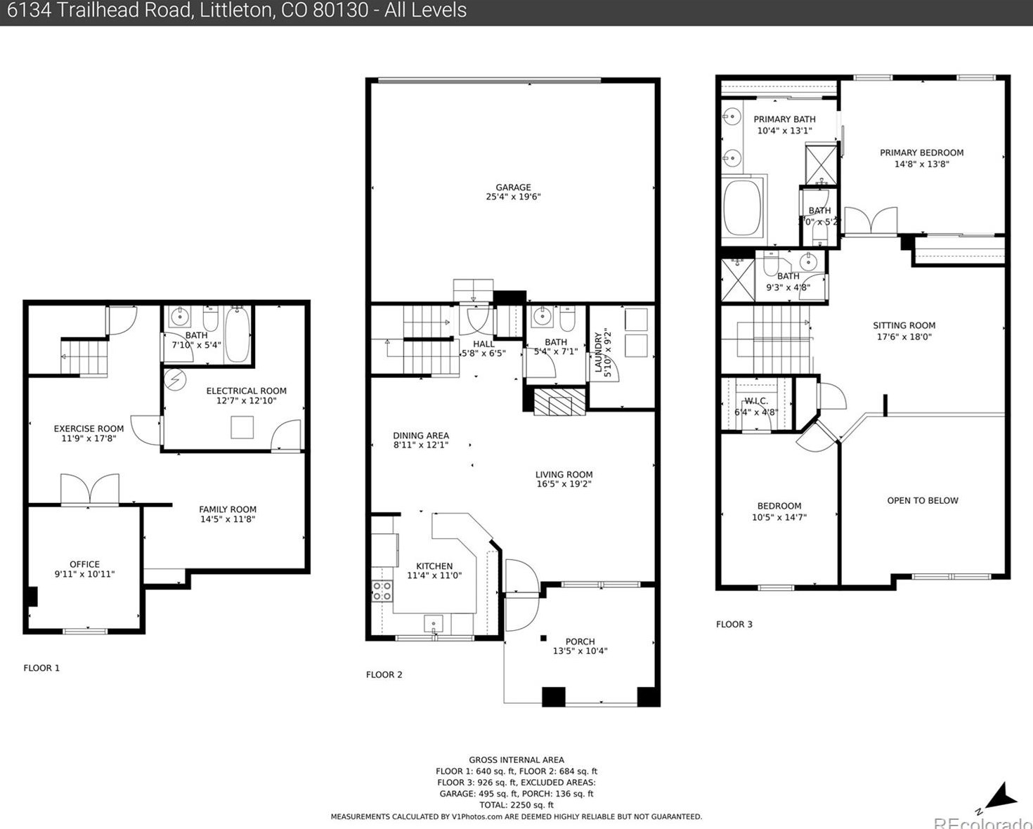 6134 Trailhead Rd, Littleton CO  80130-5329 exterior