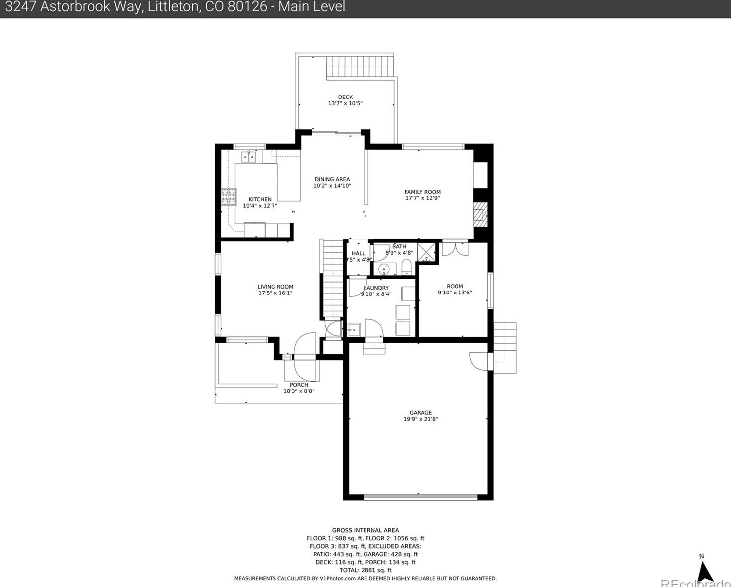 3247 Astorbrook Way, Littleton CO 80126-7812 exterior