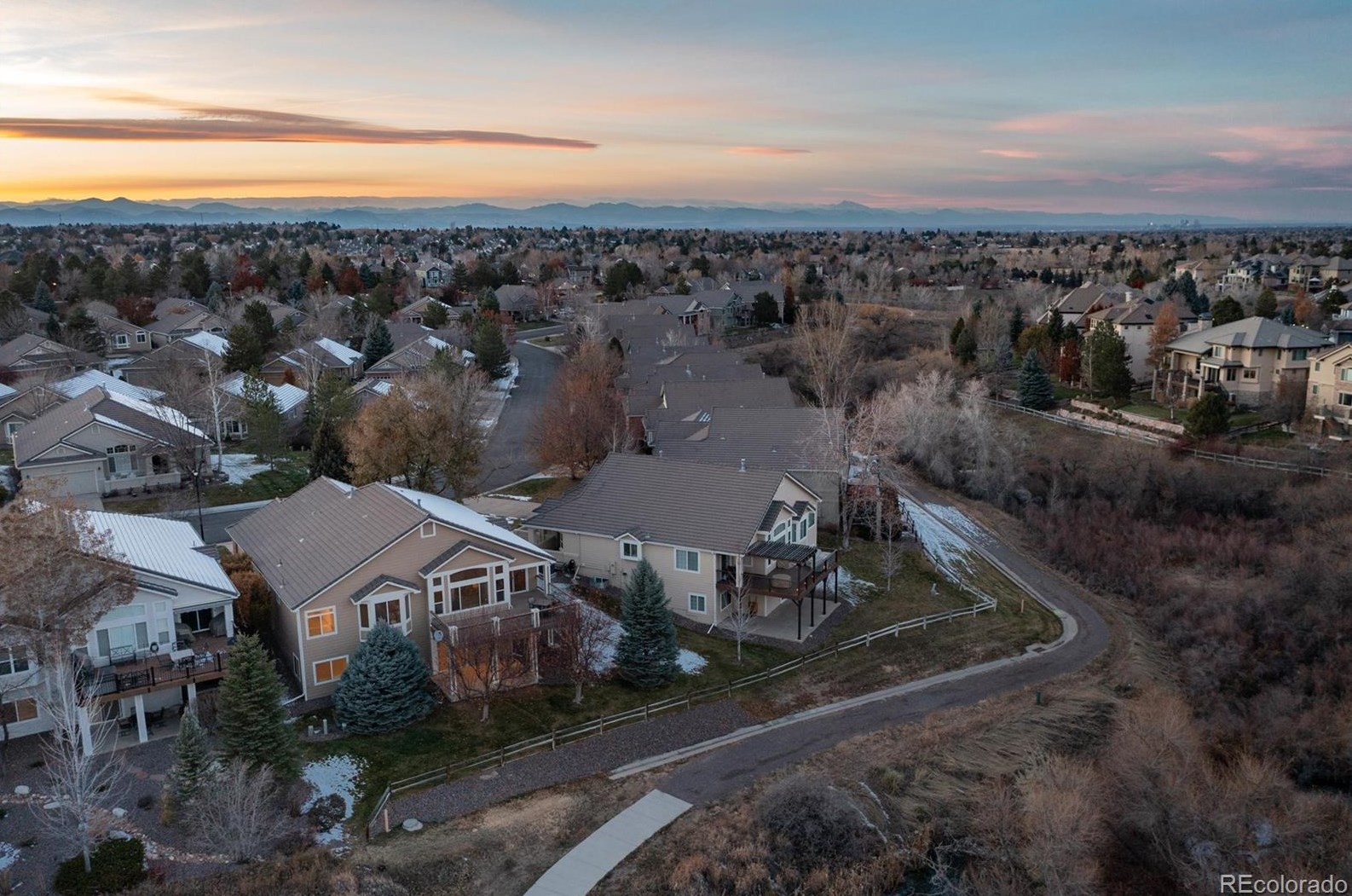 9618 Brook Hill Ln, Littleton CO 80124-5546 exterior