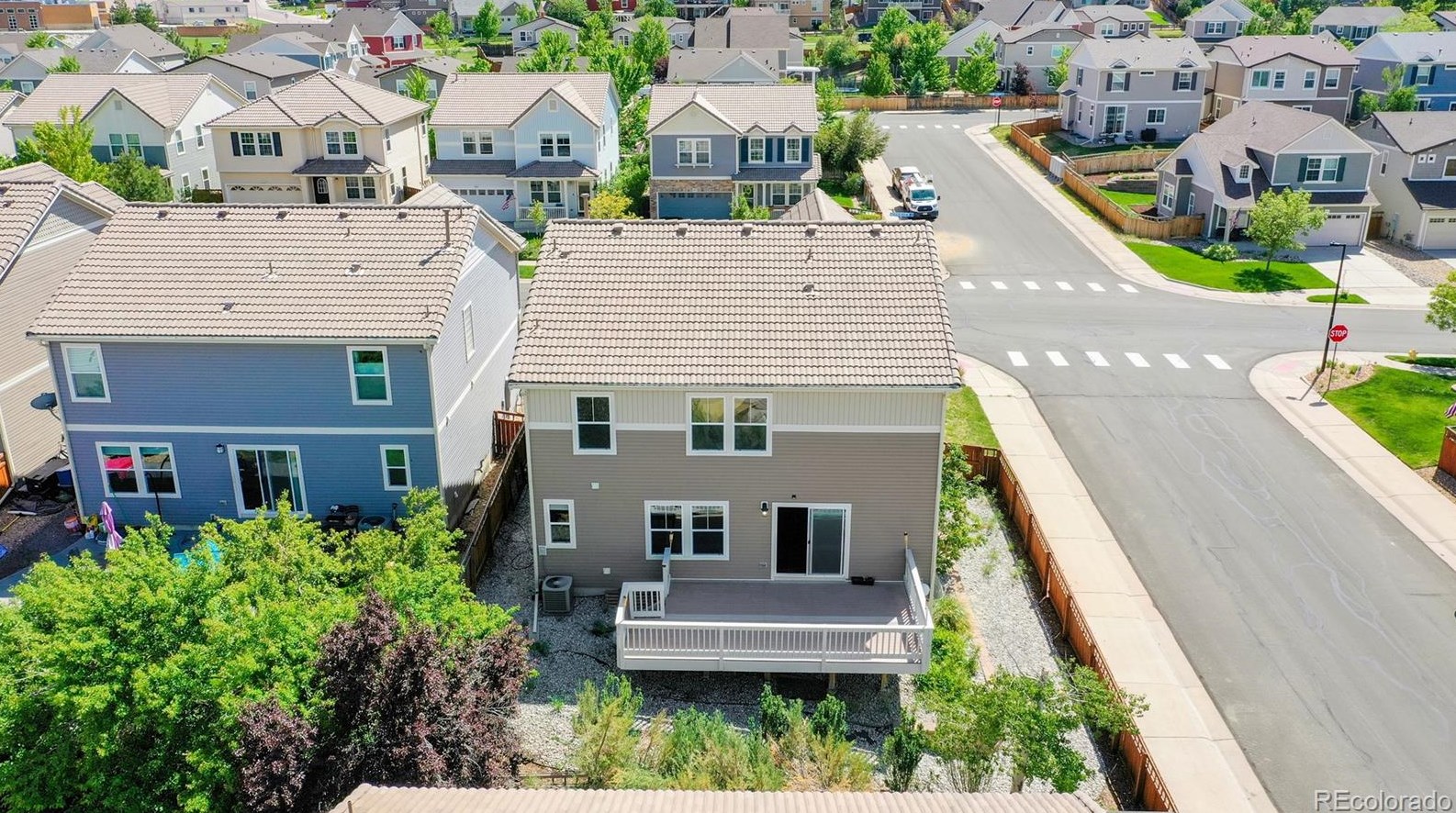 1854 Morningview Ln, Castle Rock CO  80109-3641 exterior