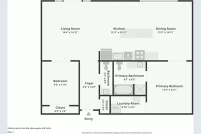 3104 W Lake Street #306, Minneapolis, MN 55416 - Photo 25