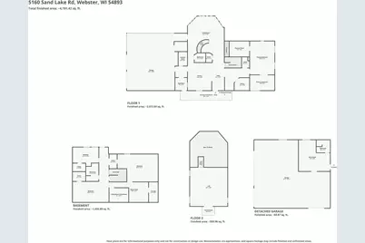 5160 Sand Lake Road, Webster, WI 54893 - Photo 61