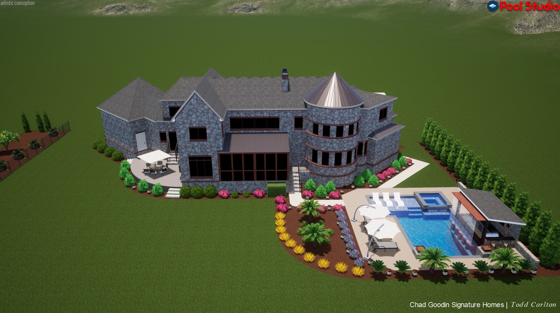 251 Gainswood Dr, Mooresville NC  28117-9272 exterior