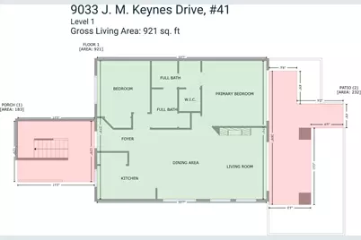 9033 J M Keynes Drive #41, Charlotte, NC 28262 - Photo 31