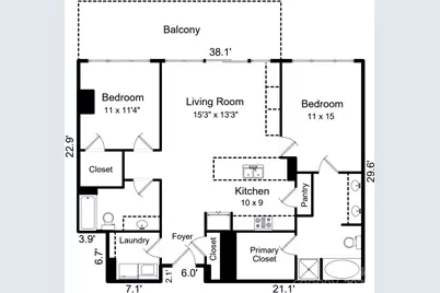 701 Royal Court #309, Charlotte, NC 28202 - Photo 31