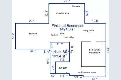 1916 Seefin Court #Lower Level Only, Indian Trail, NC 28079 - Photo 9