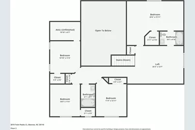 3019 Twin Peaks Court, Monroe, NC 28110 - Photo 43