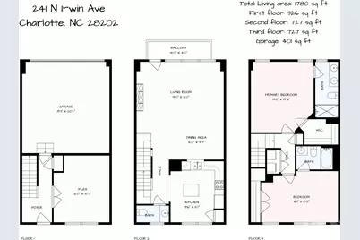 241 N Irwin Avenue, Charlotte, NC 28202 - Photo 3