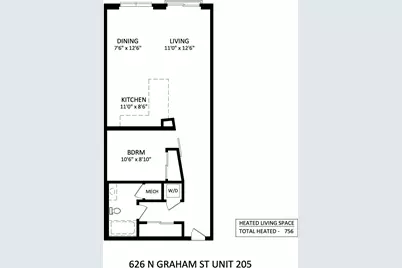 626 N Graham Street #205, Charlotte, NC 28202 - Photo 25