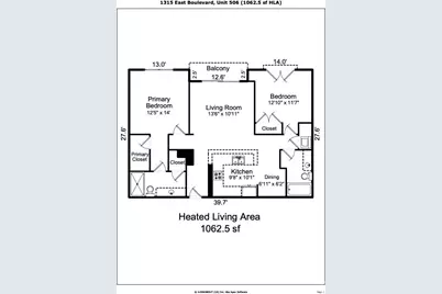 1315 East Boulevard #506, Charlotte, NC 28203 - Photo 43