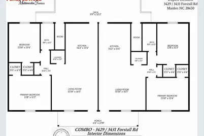 3429 & 3431 Fostall Lane, Maiden, NC 28650 - Photo 5