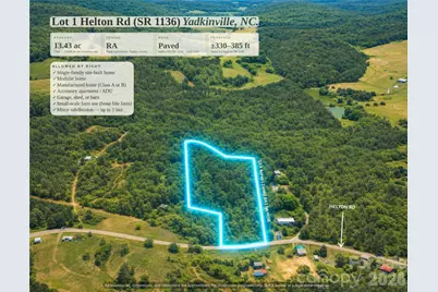 00-00 Helton Road LOT # 1, Yadkinville, NC 27055 - Photo 1