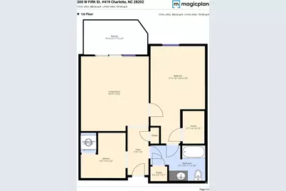 300 W 5th Street #419, Charlotte, NC 28202 - Photo 45