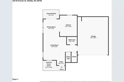 233 W Grover Street, Shelby, NC 28150 - Photo 17
