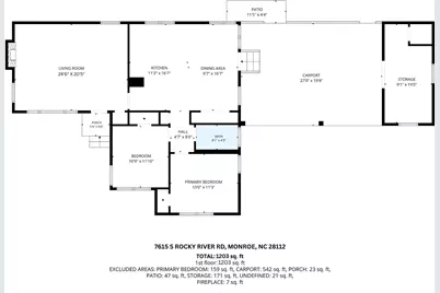 7615 S Rocky River Road, Monroe, NC 28112 - Photo 15