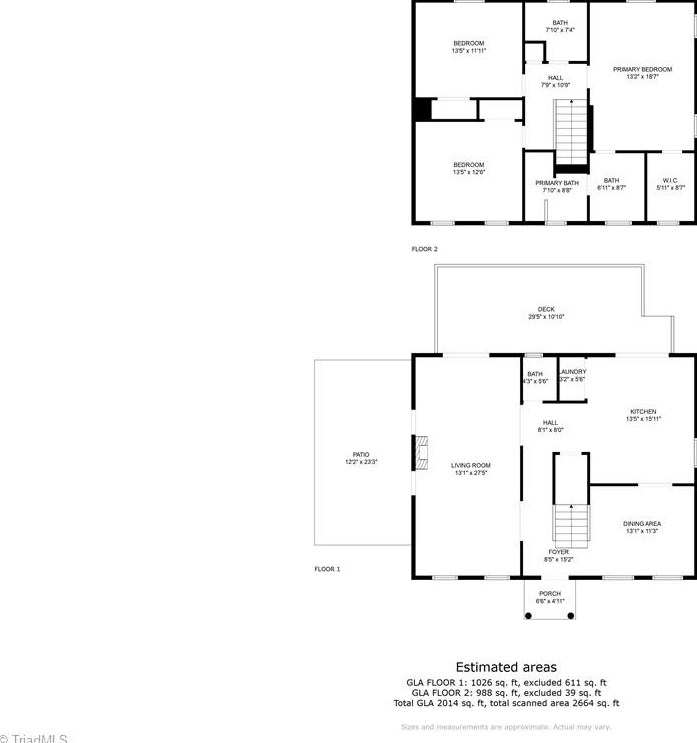 307 Ridgeland Dr, High Point NC  27262-8329 exterior