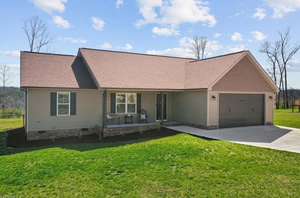853 Mineral Springs Rd, Ellisboro NC  27025-8127 exterior