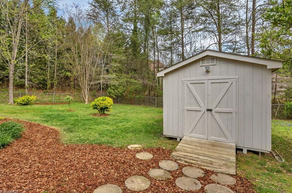 3102 Shamrock Dr, Greensboro NC  27408-3011 exterior