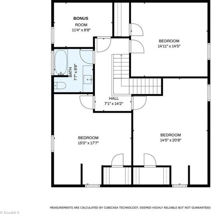 802 Carrick St, High Point NC  27262-3811 exterior