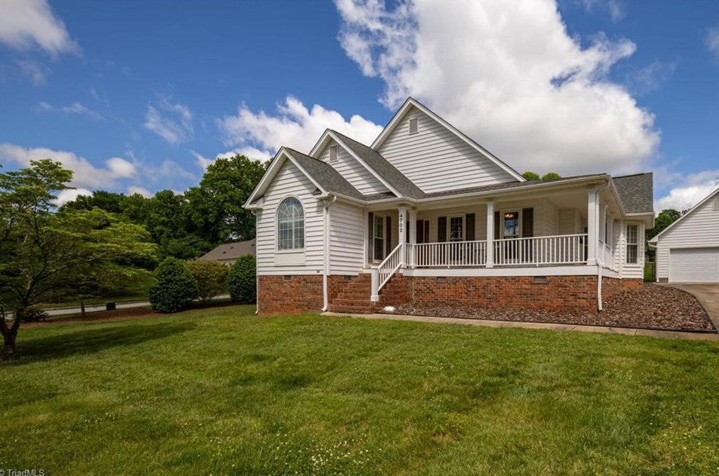 4702 Tower Rd, Greensboro NC  27410-5917 exterior