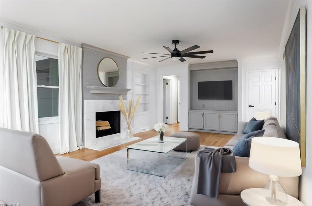 1303 Bearhollow Rd, Greensboro NC  27410-3609 exterior